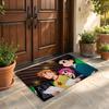 Floor Mat Soft Flannel Rug Non-Slip Absorbent Mat for Bathroom Bedroom Home Decor S-Scott Pilgrim VS the World