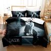 3D Print Serial Experiments Lain Bedding Set Single Twin Full Queen King Size Bed Set Adult Bedroom Duvetcover Sets Anime Bad