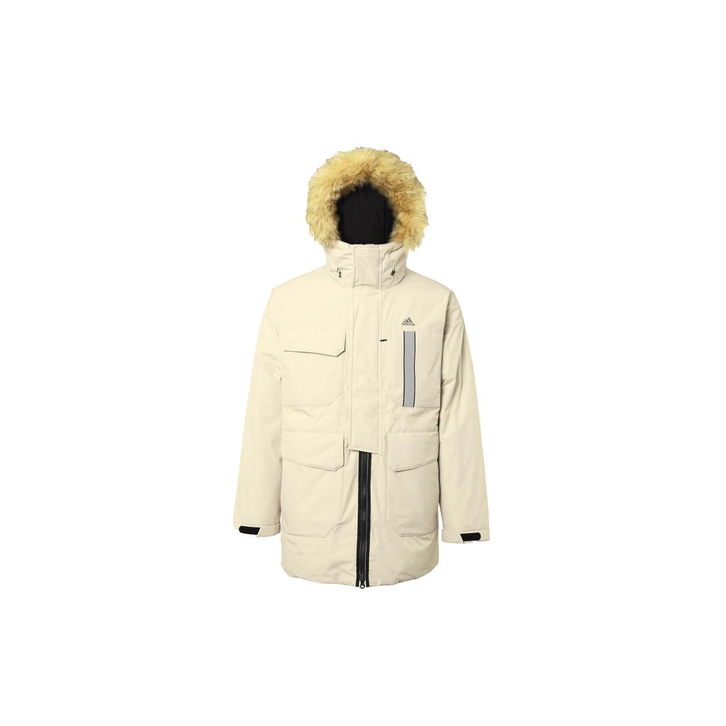 adidas Down Jackets Men's White Moderate Down Jacket IS0365