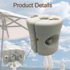 Patio Umbrella Base Weight Heavy Duty Beach Parasol Stand Windproof Canopy for