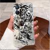 Bumper Soft Silicone TPU Clear Casing For Vivo Y55 2022 4G/T1 4G/iQOO Z6 44W Beautiful Palace Painted Shockproof Cover