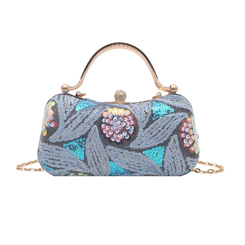 New Fashion Evening Shoulder Bag Bridal Clutch Banquet Party Wedding Elegant Handbag Female Purse Hasp Tote Chain Women Handbag