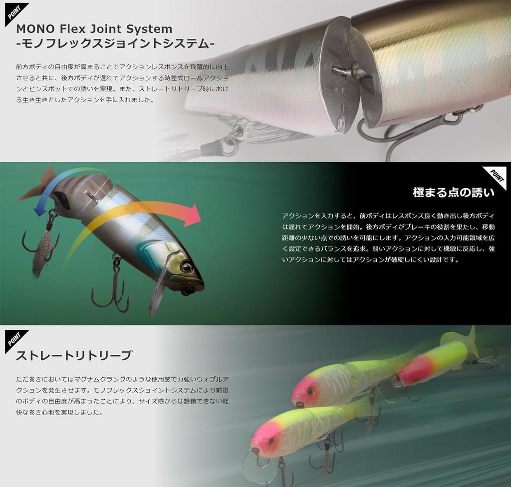 JACKALL Maecon SF Natural Born Lime Jr.