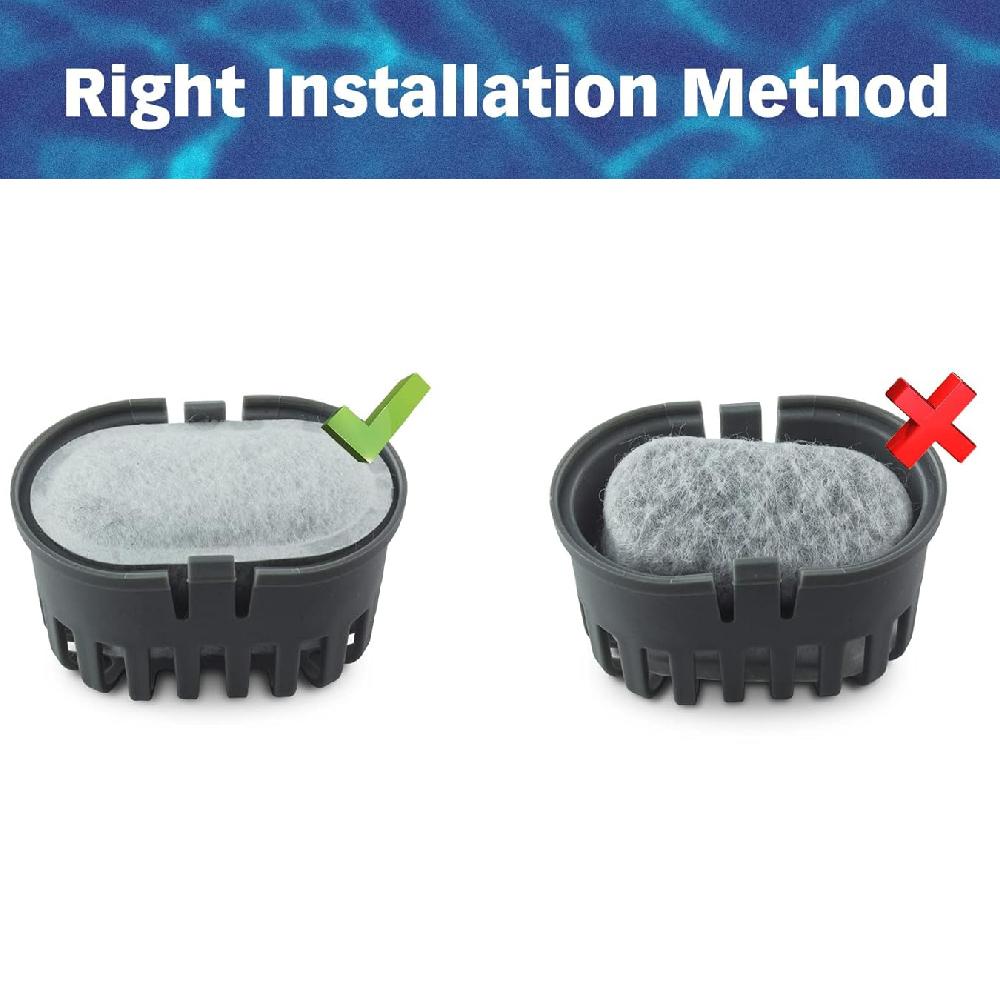 Charcoal Replacement Filters Cat Water Fountain Filter for 67oz/2L & 71oz/2.1L & 118oz/3.5L Dog Water Bowl Drinking Dispenser