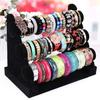 Flocking Three-Layer Bracelet Watch & Jewelry Display Stand