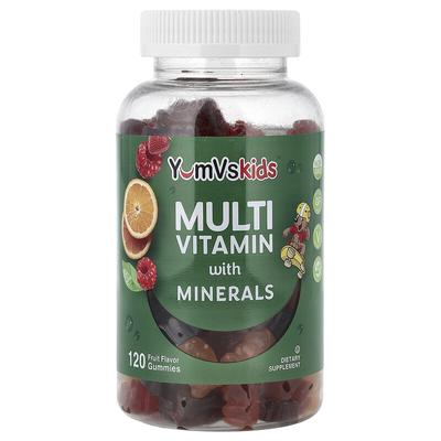 Multi Vitamin with Minerals Gummies, Fruit, 120 Gummies