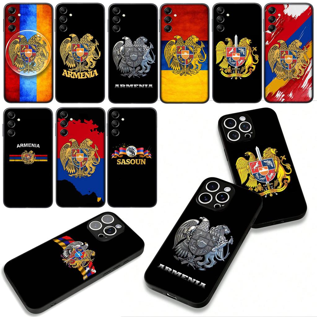 Armenia Armenians Flag Phone Cover Case for Samsung Galaxy A36 A17 A26 A07 A35 A54 A53 A13 A33 A34 S8 S9 S20 S21 FE S10 Plus