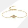 Moon Sun Zircon Couple Bracelet Set - European & American Layered Jewelry Collection