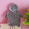 Squeaky Plush Dog Toy Mop Animal Design Stuffed Crinkle Pet Chew Toy Interactive Puppy Teething Toy for Small Dogs
