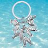 Fish Keychain Zinc Alloy Keyring Fishing Enthusiast Gift For Dad Boyfriend Backpack Car Pendant