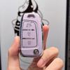Elegant Key Case for 2020 Hyundai Elantra & 2019 ix35 Yuena - Premium Remote Control Shell with Stylish Buckle for Women