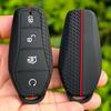 Silicone Car Remote Key Cover Holder Chain Key Case For Byd Atto 3 Han Ev Dolphin Song Pro Max Tang Dm Yuan Dolphin E2 Qin Plus