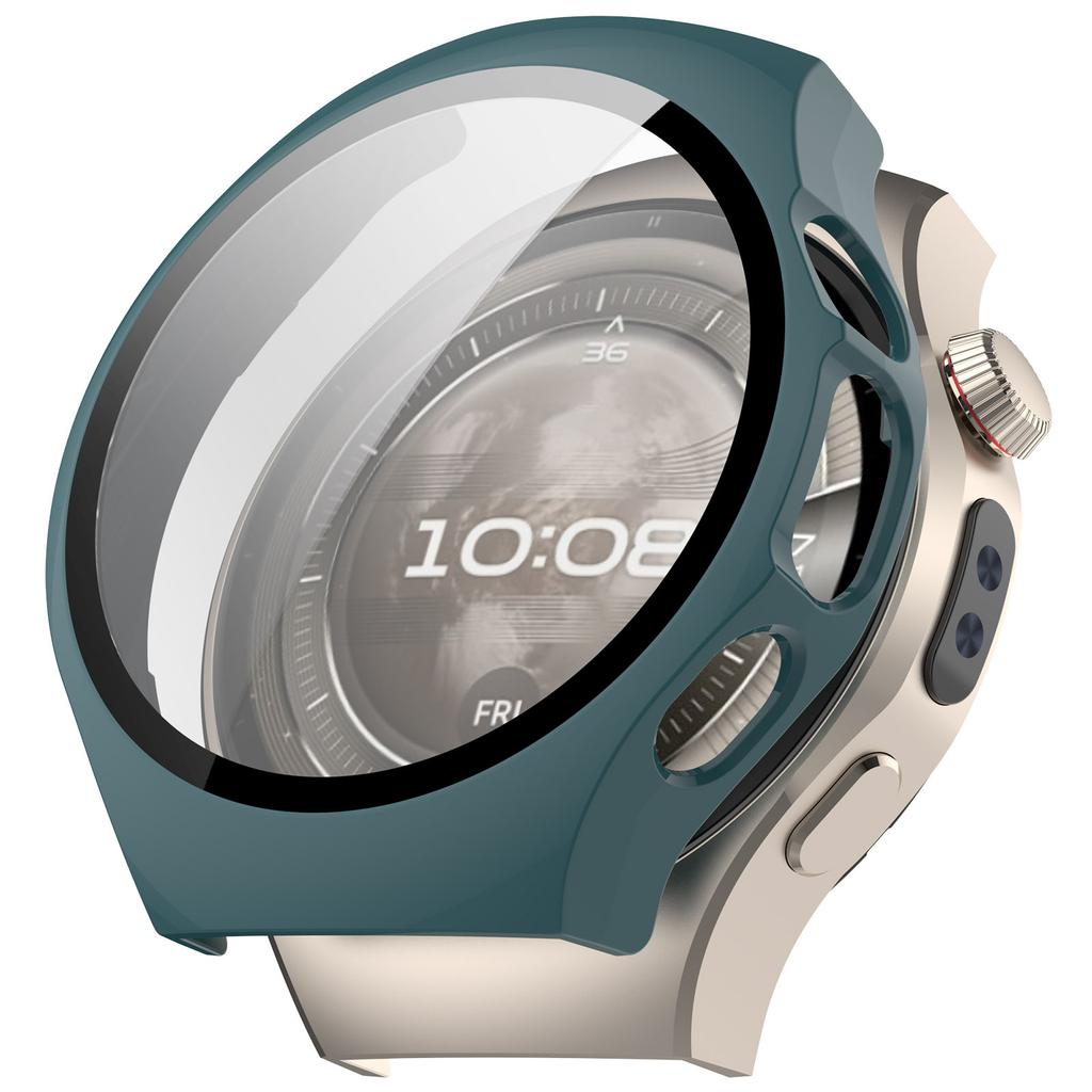 Hard PC Case Glass For Huawei Watch 5 42mm 46mm Bumper Shell Full Cover Screen Protector Smartwatch Accessories