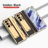 Samsung Z Fold5 Case: Full-Cover Anti-Fall Leather Case for Folding Screen and Flat Hinge, Compatible with W22