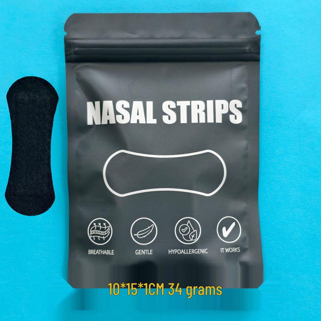 Tiras Nasais Antirronco com Adesivo Extra para Fluxo de Ar Aprimorado