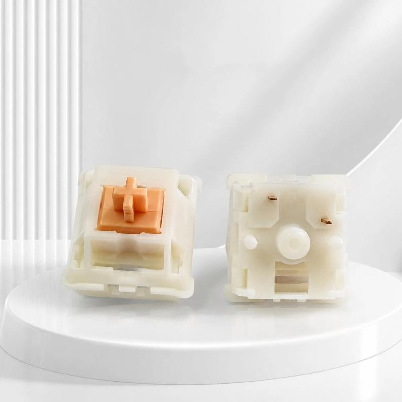 Saint Panda Custom 5-Pin Hot-swappable Keyboard Switch Tactile Mechanical Switch for Keyboard Modding Enthusiasts