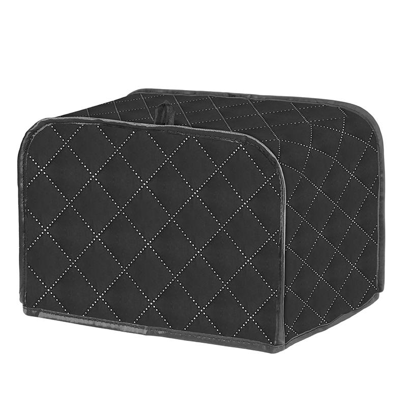 Polyester Fabric Quilted Toaster Appliance Dust-Proof Cover for Kitchen Small Appliance Dust Cover and Fingerprint Protection