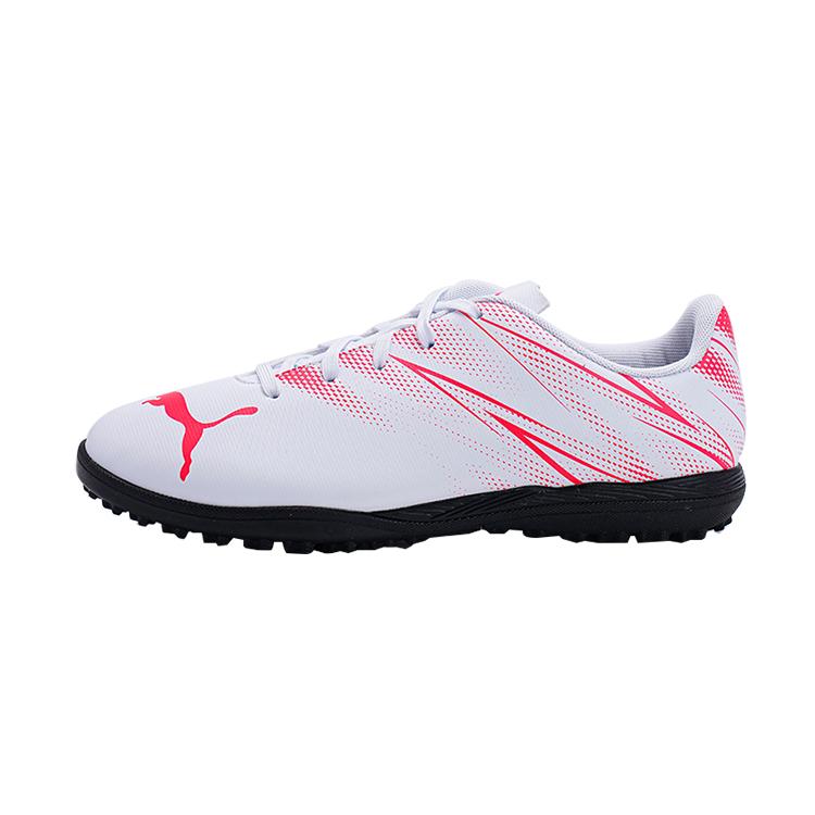 Puma Attacanto Turf Soccer Shoes Kids Soccer Shoes White Red 107481-04