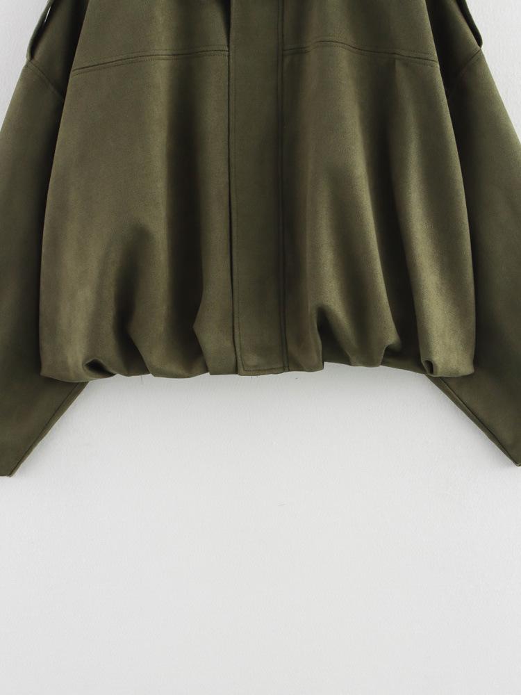 Europäische & Amerikanische Damenmode Sommer Bomberjacke Dreiteiliges Set mit Schulterschnalle und Taillenbetontem Design