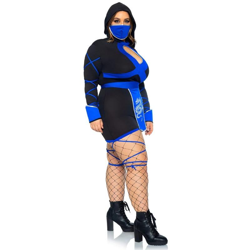 S-XXL Ninja costumes plus size Halloween costume, Naruto, cosplay samurai