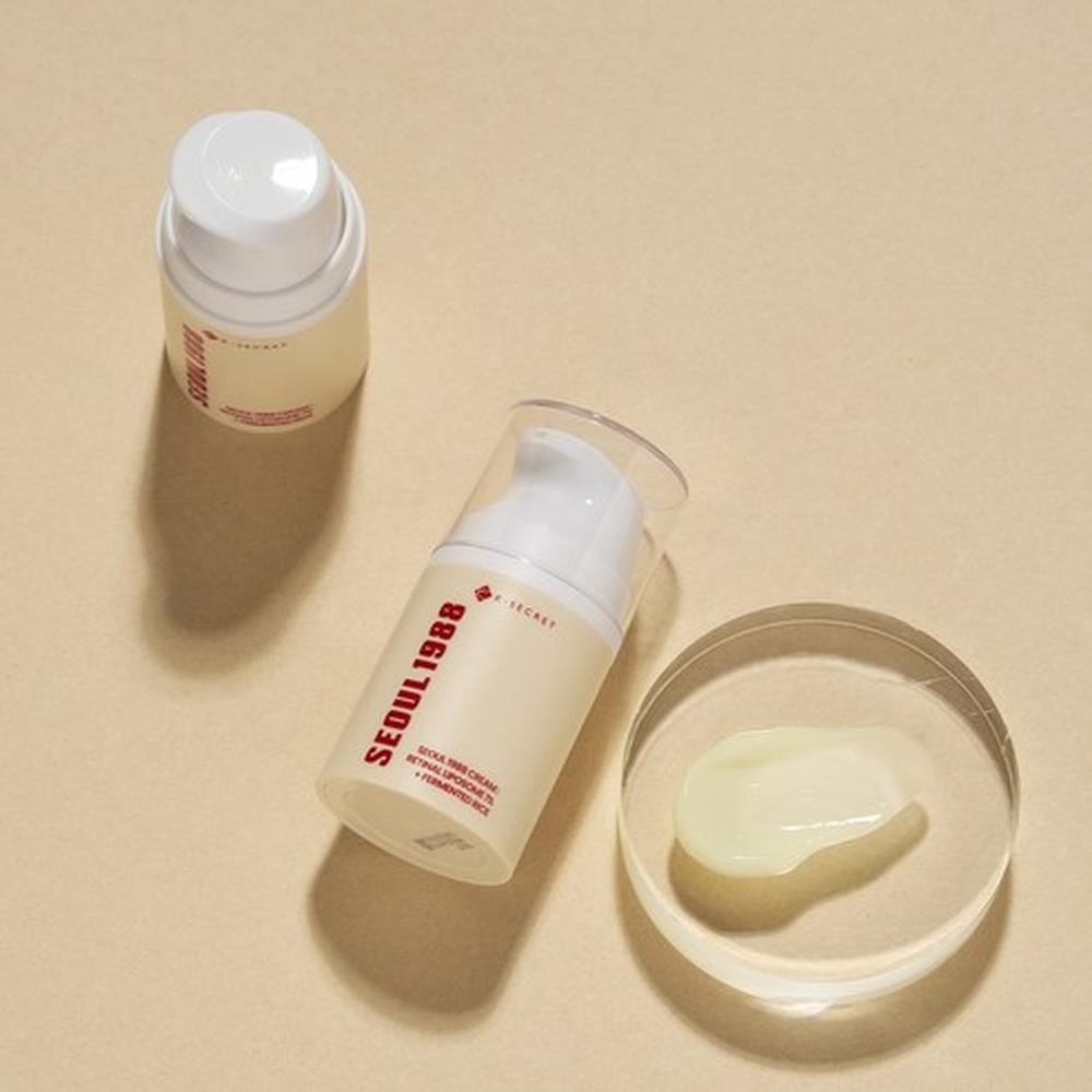 K-SECRET Seoul 1988 Cream 50ml Retinal Liposome 1% + Fermented Rice - Brightening Firming, Korean