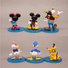 Adorable Mickey Mouse Clubhouse Figurines Cute Minnie Donald Duck Goofy Pvc Models