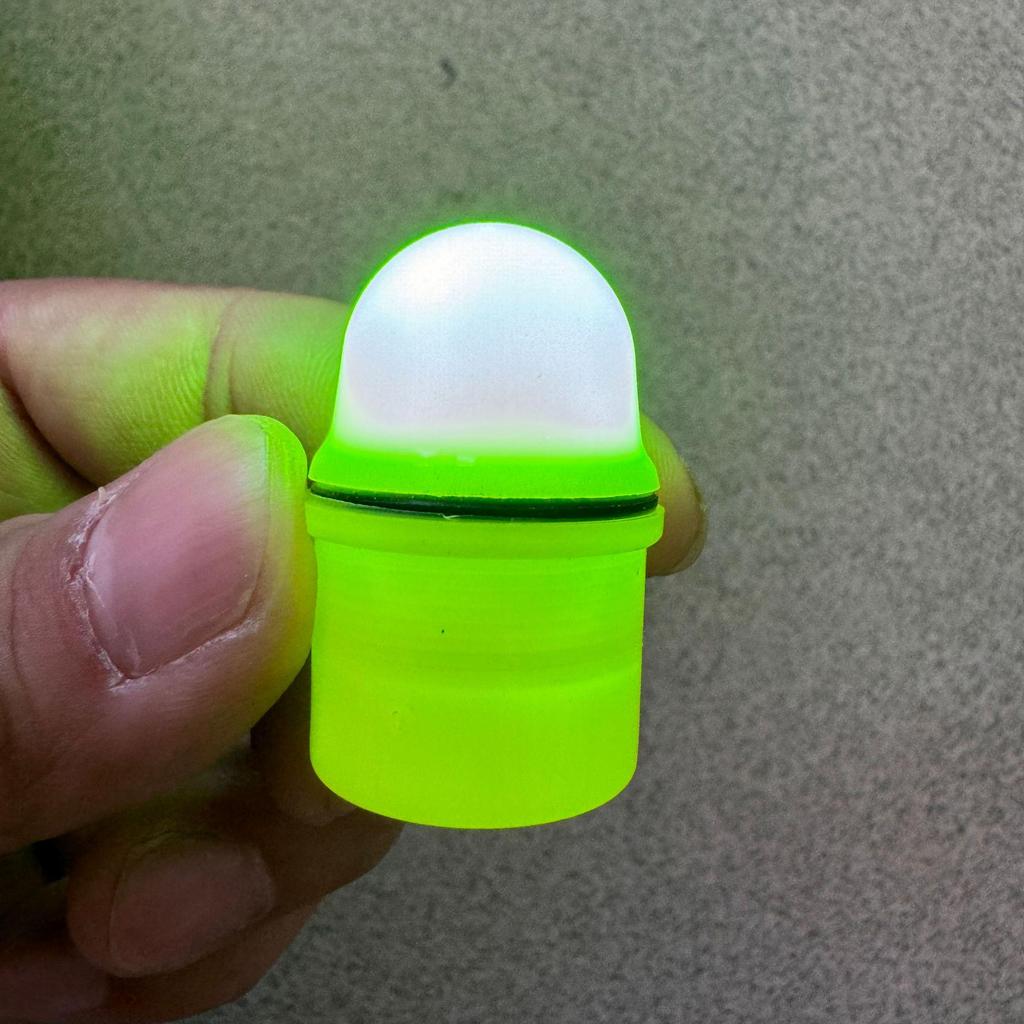 Light Head Luminous Float with Two-Color Electronic Stick for Rock Fishing