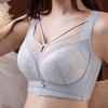 Women's Full Cup Bra Without Steel Ring Women's Gathering Adjustment Lace Collection Accessory Bra