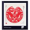 Handmade Chinese Papercut Photo Frame Ornament - Ideal Travel Souvenir or Gift for Foreigners