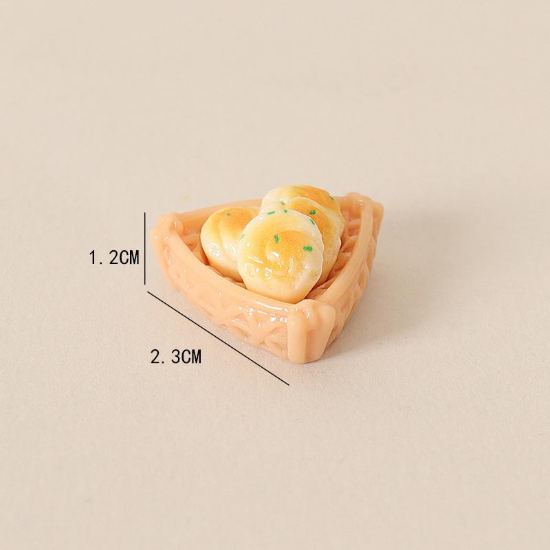 

Кукольный домик Моделирование Миниатюрные смоляные пищевые украшения Ручная работа Креативные украшения as the picture