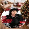 Michael Jackson Muster Runder Teppich, Innen-/Außenmatte, für Picknick, Spielzimmer, Schlafzimmer, Büro, Wohnzimmer, Heimdeko Teppich, Geburtstagsgeschenk