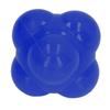 Reaction Ball Rubber Bright Color Hex Reaction Trainer Ball for Improving Hand Eye Coordination Agility Blue