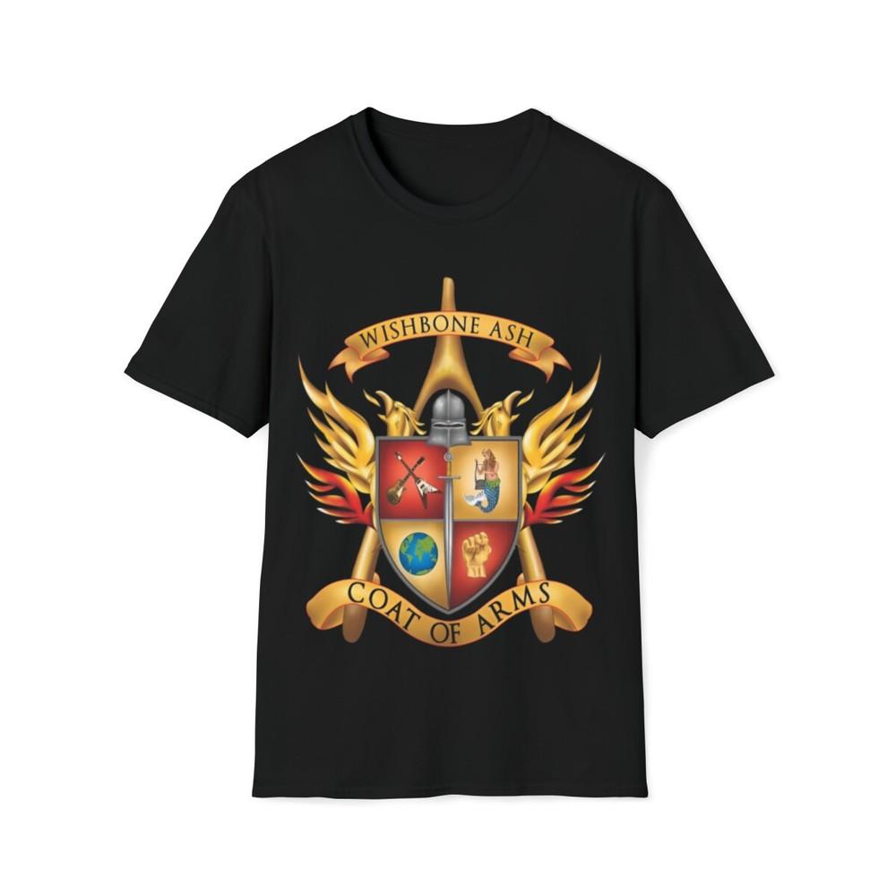 Unisex Soft Cotton T-Shirt. Wishbone Ash Unisex T-Shirt XXXL