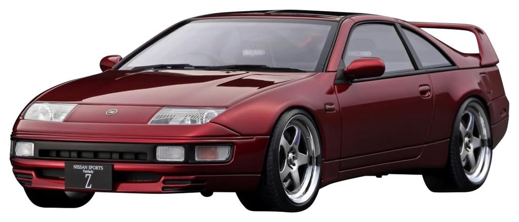 ignition model Nissan Fairlady Z 2by2 Red Metallic finished product 1/18 (Z32)