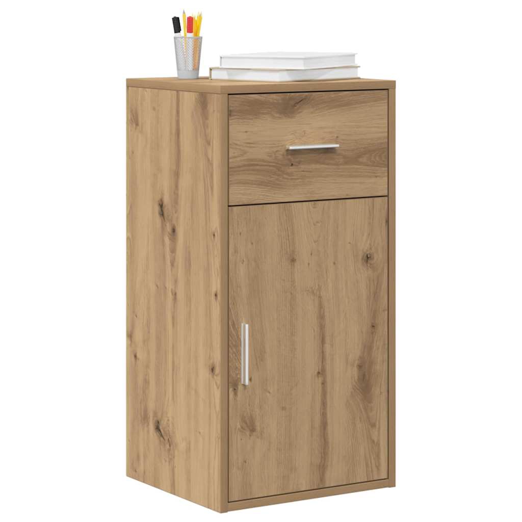 Sideboard with Drawers Artisan Oak 38 X 34 X 75 Cm
