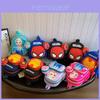 Mochila Infantil de Tecido Oxford Fofa e Colorida com Desenho de Desenho Animado Ideal Para Meninos e Meninas