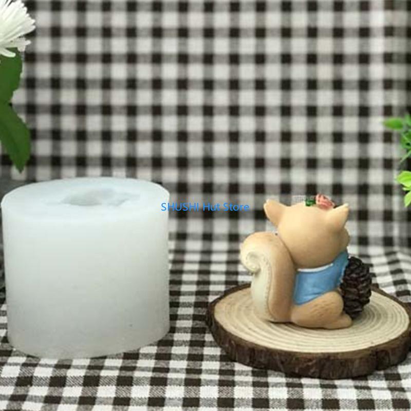 

Making DIY Supplies Animal Squirrel Silicone Mold Crystal Epoxy Plaster Mould D57B China Mainland