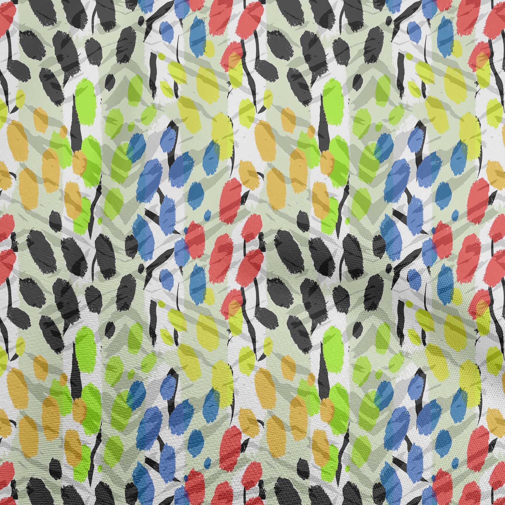 

OneOone Cotton Flex Green Fabric Brush Stroke Quilting Material Print Швейна тканина у дворі 40 дюймів 42 Inch Wide - Viscose Chiffon зелений