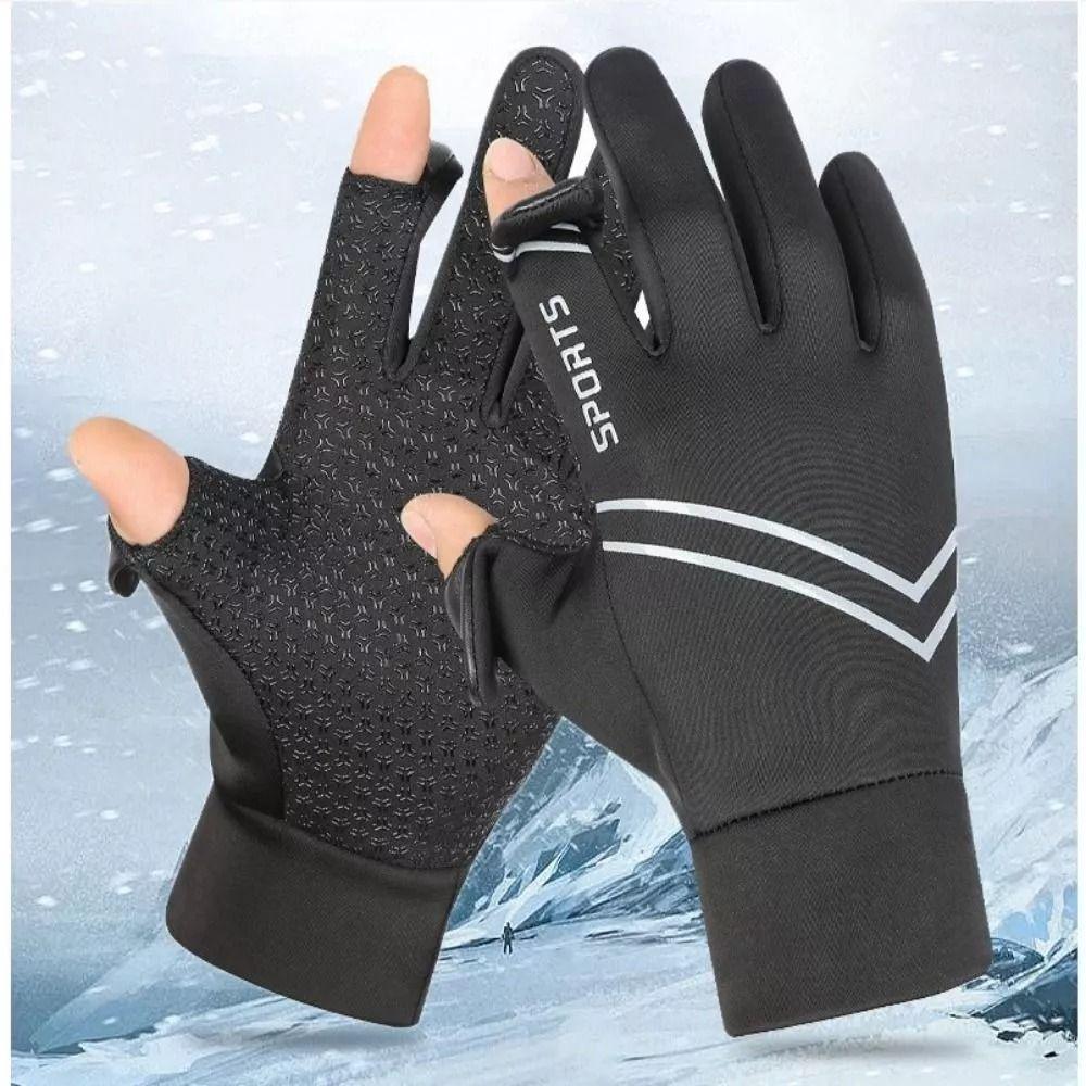 Touchscreen Cycling Gloves Double Layer Ski Gloves Unisex Winter Gloves