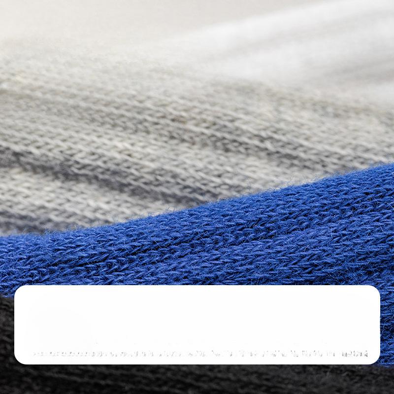 Men's Socks, Mid-calf Socks, Towel Soles, Sports Socks, White Basketball, Thickened, Breathable, Sweat-absorbing, Pure Cotton Running Socks