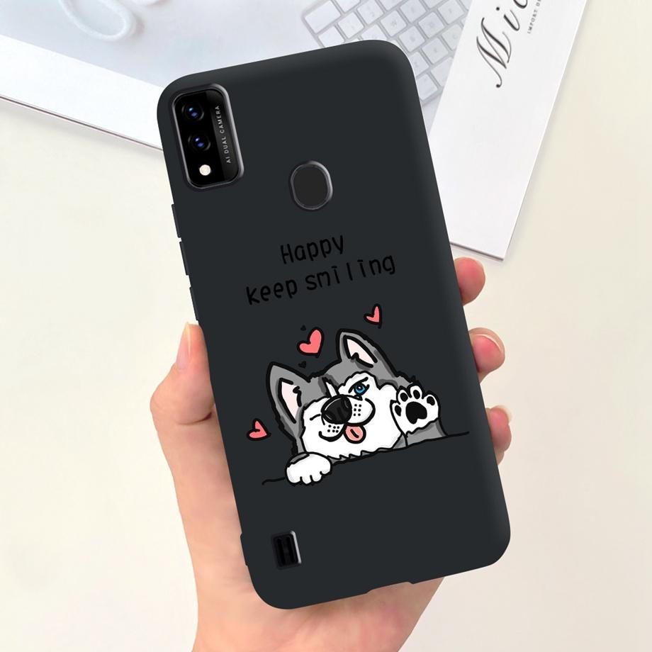 For ZTE Blade A51 A71 2021 Case Soft Silicone Bumper Cool Style Dragon Astronaut Cat Fundas ZTE A71 BladeA51 Housing Shockproof