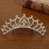 Rhinestone Tiara for Girls - Princess Crown Headpiece, Birthday Gift & Performance Hair Accessory