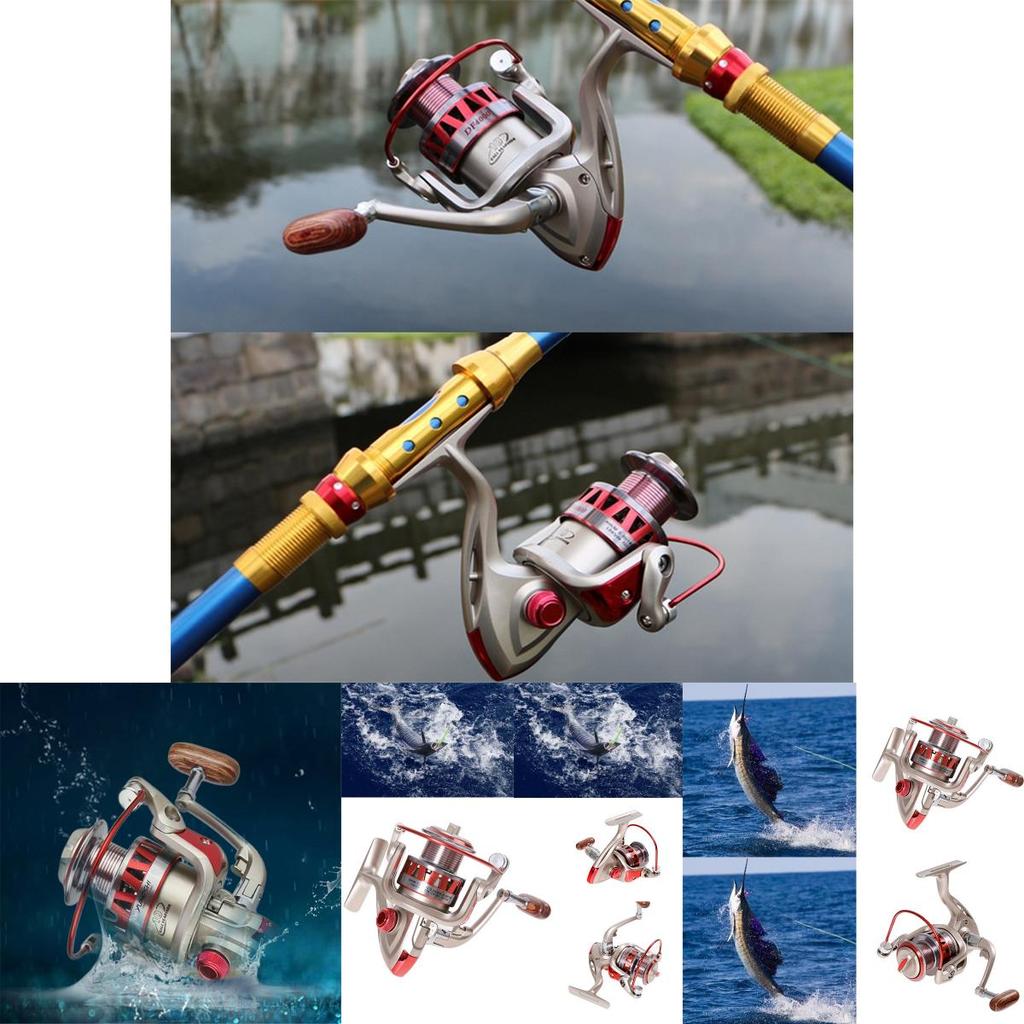 High-performance Metal Spinning Fishing Reel With Smooth Operation And Durable Design