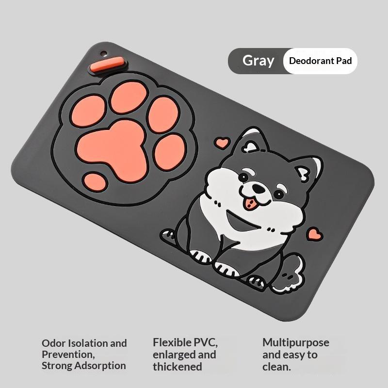 Silicone Bathroom Deodorizing Drain Cover Reusable Waterproof Odor Sealing Drain Mat for Kitchen Toilet Laundry Sink