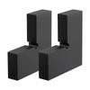 2 Pack Corner Connectors for Handrail, Extension Stair Railing Accessories, POM Hand Rail Connector Fittings for Rectangular Cable Railing, Deck Cable
