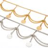 Dames Sexy Zilver Goud Meerlagig Retro Kwastjes Taille Riem Ketting Lichaams Sieraden