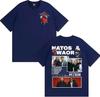 Rapper NATOS WAOR Album Tour Merch T Shirt Unisexs Clothing Hip Hop Pop Music Street T Shirts Oversized Loose Short Sleeve Tshirt