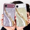 Ein verträumtes lila Einhorn Für iPhone 17 Air 16 E 15 14 13 Plus 12 mini 17 Pro Max 11Pro XR Xs 16E 7 8 11 Gehärtetes Glas Handyhülle