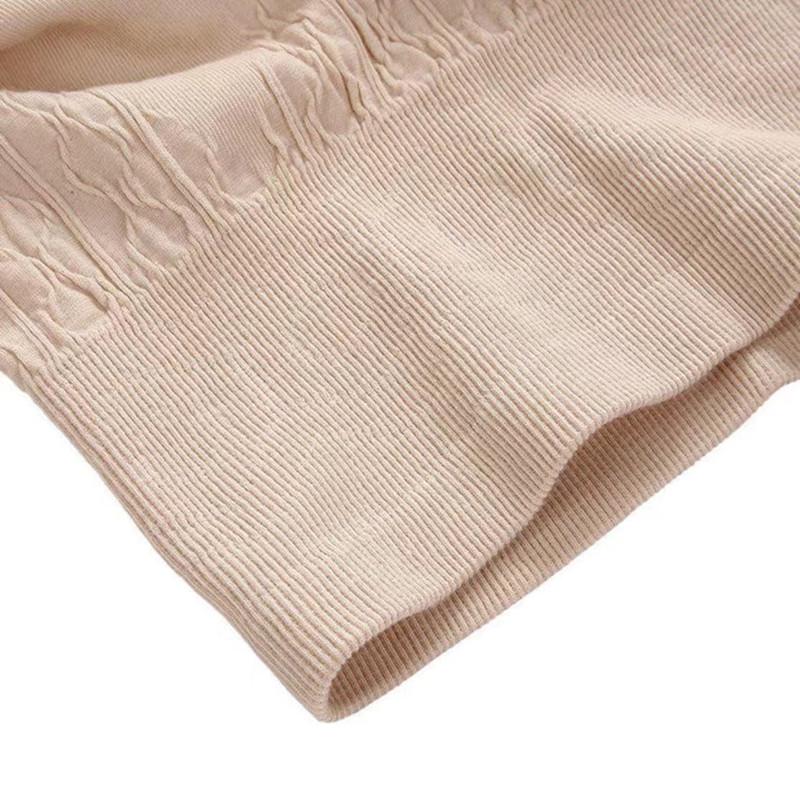 Sömlösa damtrosor Hög midja Platt mage Trosor Kroppsformande Underkläder Komfort Buksbyxor efter förlossning