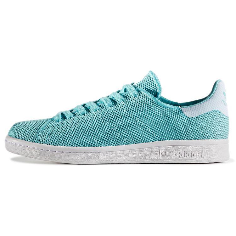 

Adidas Originals Stan Smith Casual Comfortable Sports Non-Slip Wear-Resistant Breathable Low-Top Sneakers Women sneakers Mint-Green White BA7146 36